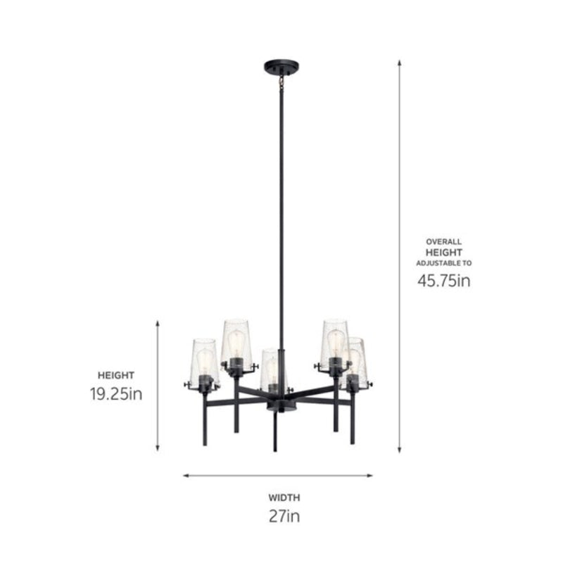 Kichler 43694 Alton 5-lt 27" Chandelier