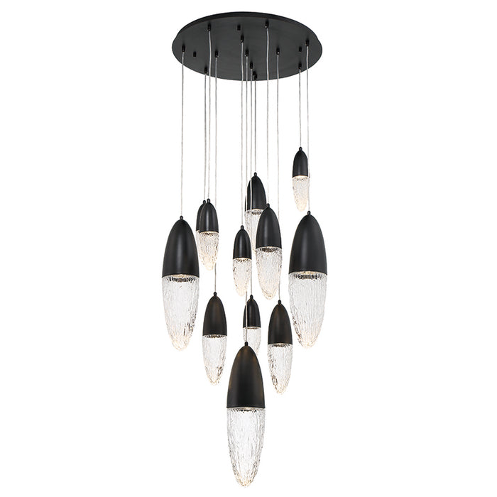 Eurofase 43859 Ecrou 12-lt 30" LED Chandelier