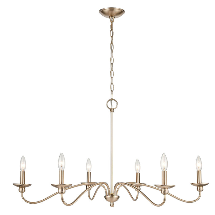 Millennium 4386 Delvona 6-lt 37" Chandelier