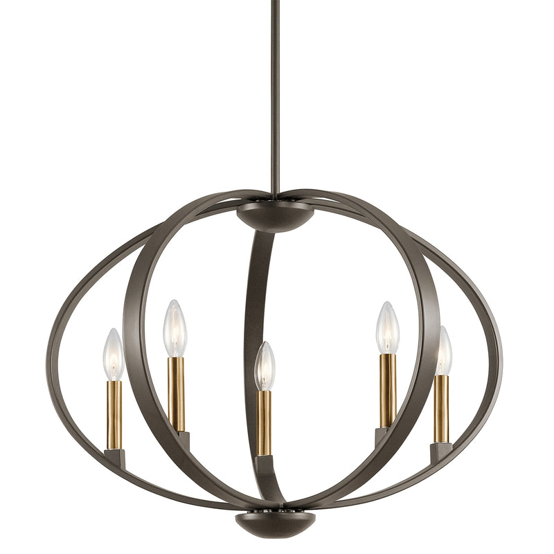 Kichler 43871 Elata 5-lt Chandelier/Pendant