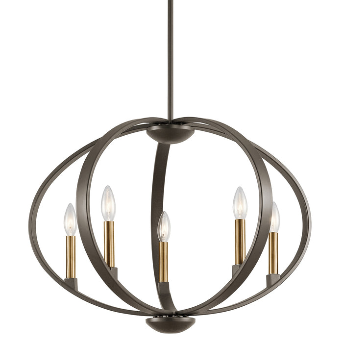 Kichler 43871 Elata 5-lt Chandelier/Pendant