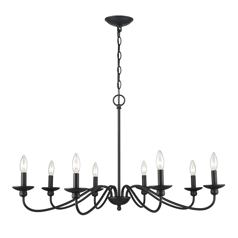Millennium 4388 Delvona 8-lt 38" Chandelier