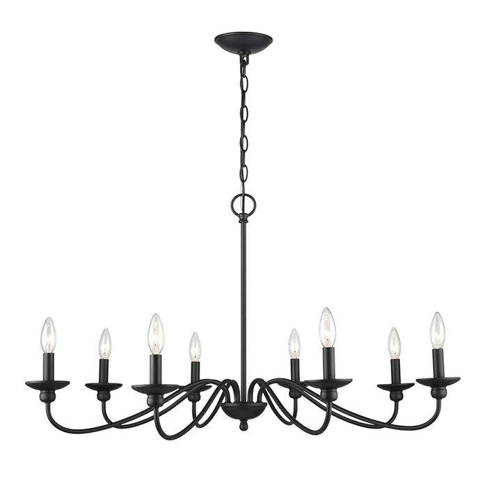 Millennium 4388 Delvona 8-lt 38" Chandelier
