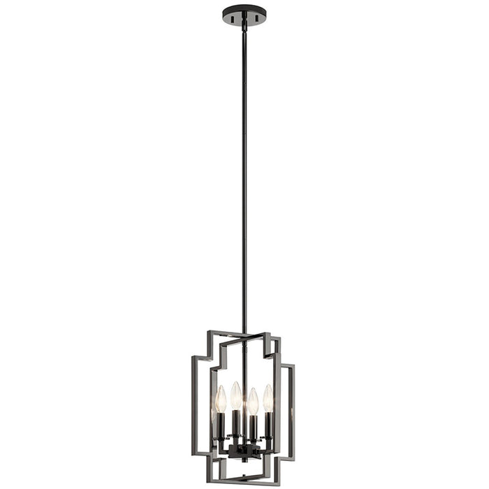 Kichler 43964 Downtown Deco 4-lt 12" Foyer Pendant