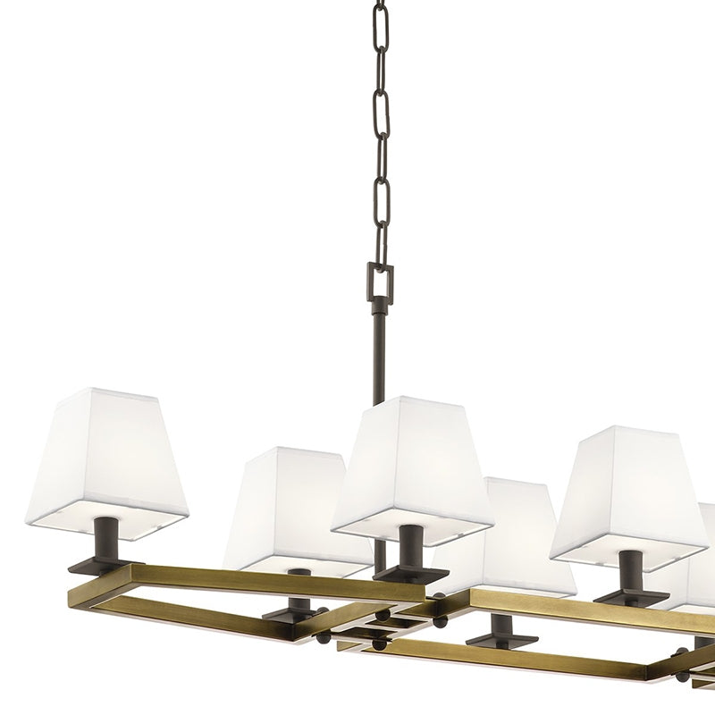 Kichler 44023 Dancar 8-lt 48" Linear Chandelier
