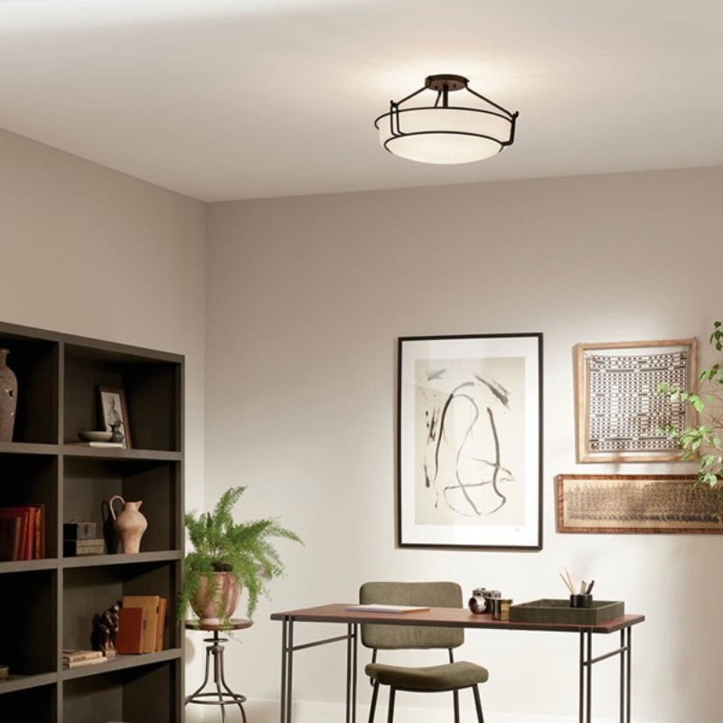 Kichler 44086 Alkire 4-lt 22" Semi Flush