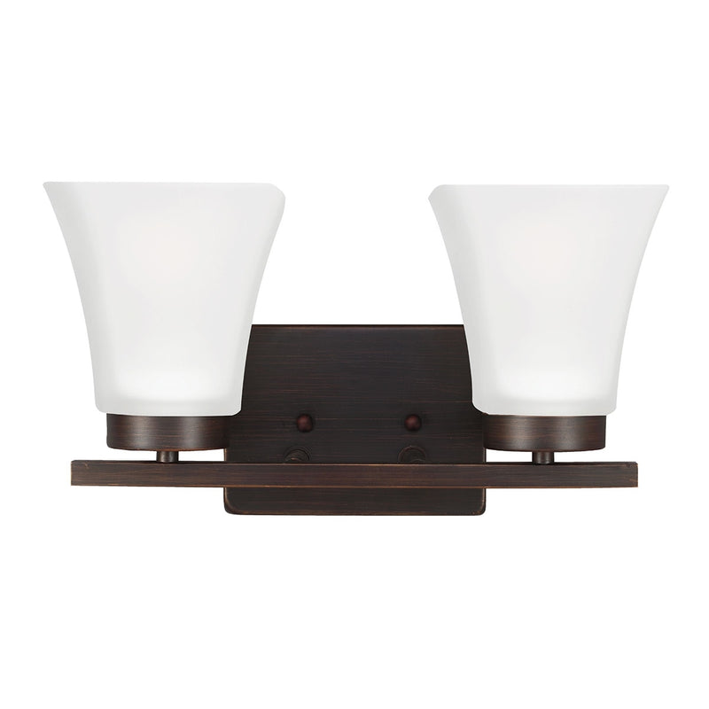Generation 4411602 Bayfield 2-lt Wall / Bath Sconce