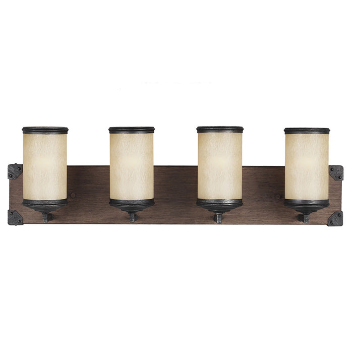 Generation 4413304 Dunning 4-lt Wall / Bath Light