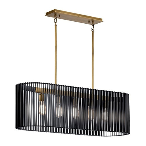 Kichler 44168 Linara 5-lt Linear Chandelier