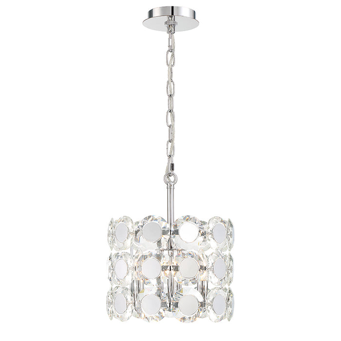 Eurofase 44284 Perrene 3-lt 12" Small Chandelier