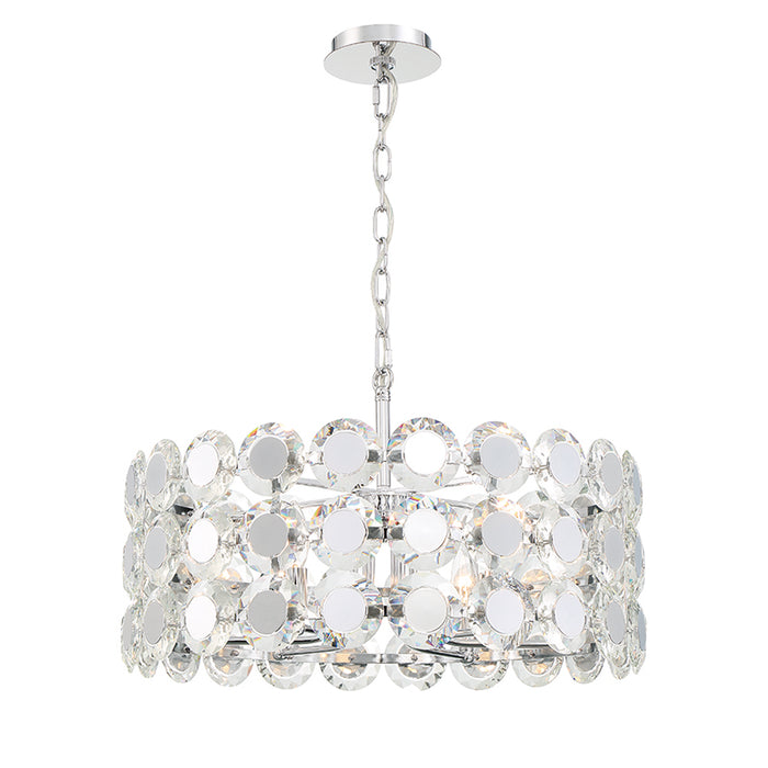 Eurofase 44285 Perrene 6-lt 24" Medium Chandelier