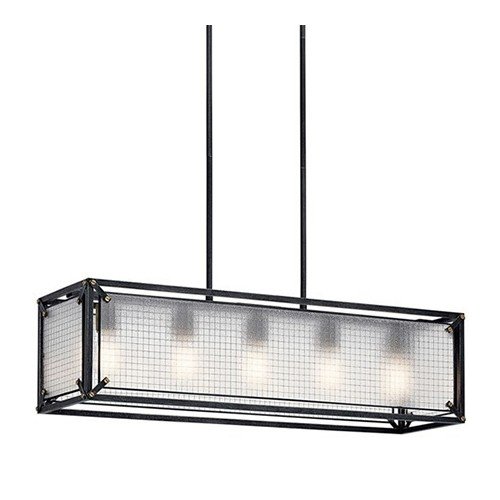 Kichler 44333 Steel 5-lt Linear Chandelier