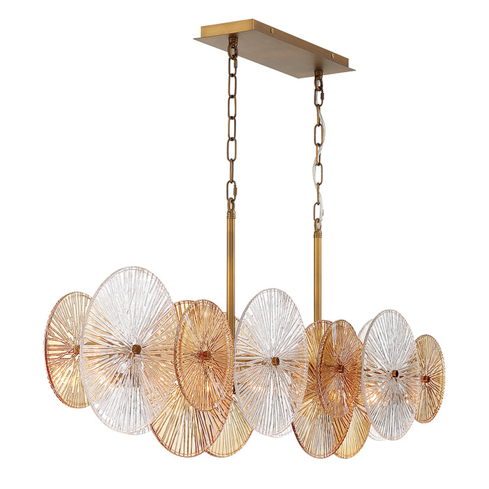 Eurofase 44570 Sue-Anne 8-lt 57" Island Chandelier