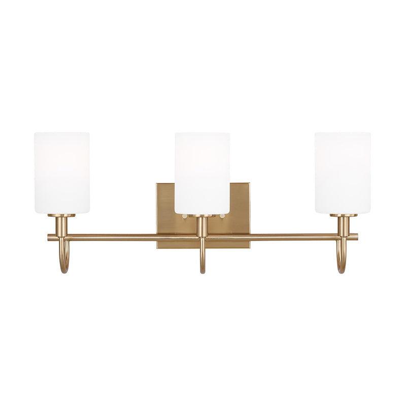 Visual Comfort 4457103 Oak Moore 3-lt 24" Bath Light