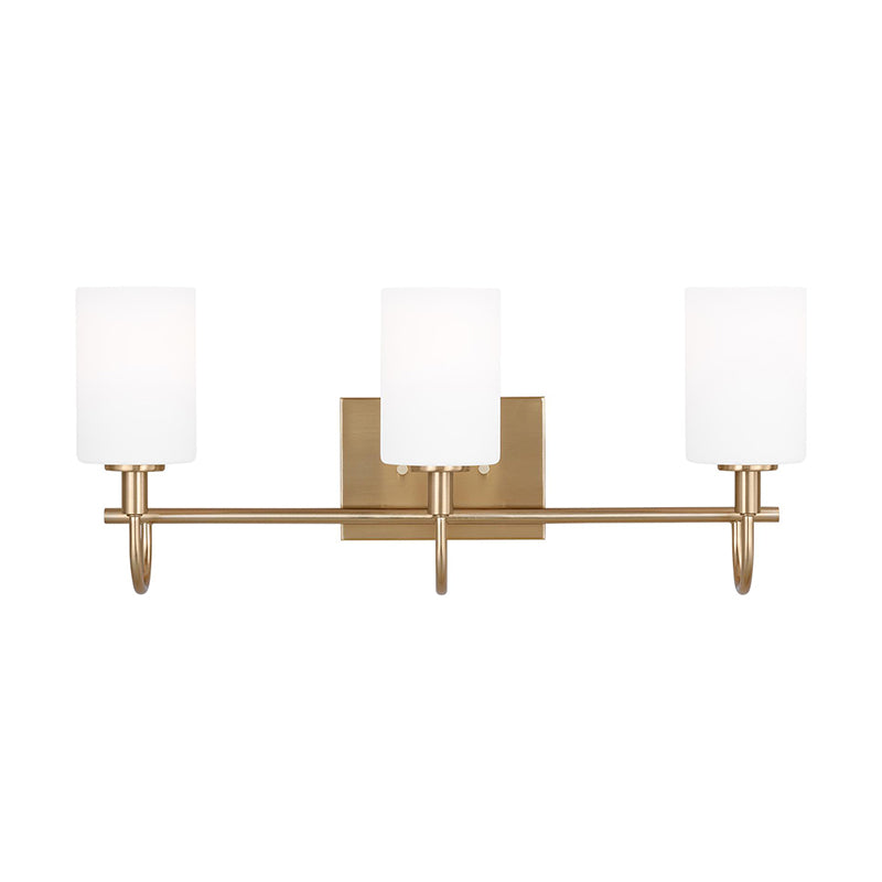 Visual Comfort 4457103EN3 Oak Moore 3-lt 24" LED Bath Light