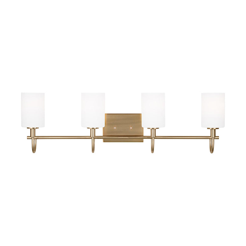 Visual Comfort 4457104 Oak Moore 4-lt 34" Bath Light