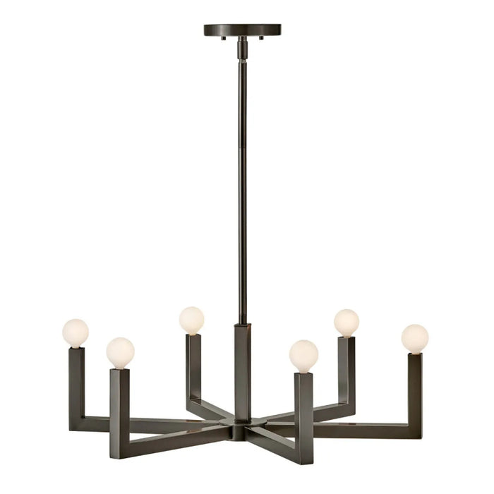 Hinkley 45046 Ezra 6-lt 27" LED Chandelier