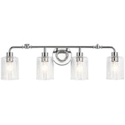 Kichler 45667 Gunnison 4-lt 34" Vanity Light-Chrome
