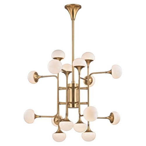 Hudson Valley 4716 Fleming 16-lt LED Chandelier