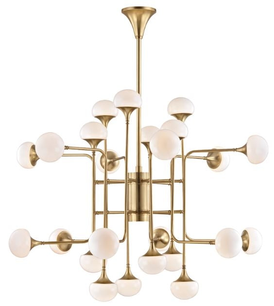 Hudson Valley 4724 Fleming 24-lt LED Chandelier