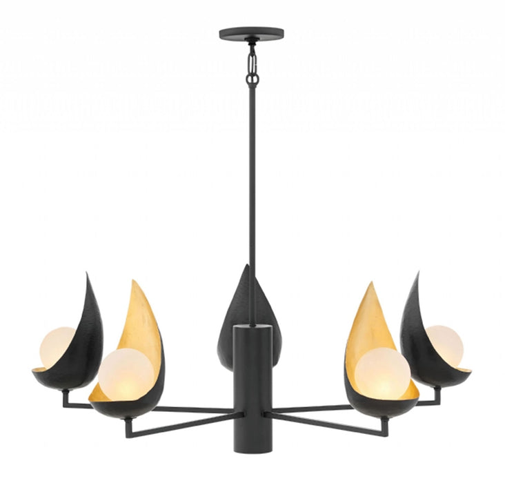 Hinkley 47905 Ren 6-lt 36" LED Chandelier