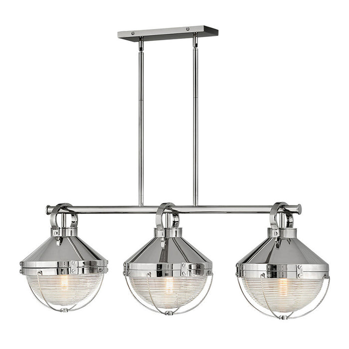 Hinkley 4846 Crew 3-lt 42" LED Linear Chandelier