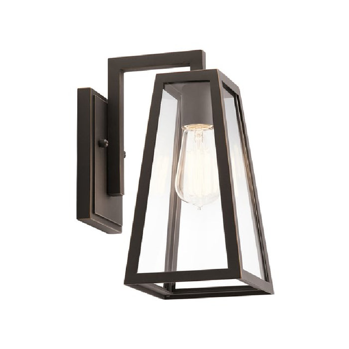 Kichler 49330 Delison 1-lt 12" Tall Outdoor Wall Light - Rubbed Bronze
