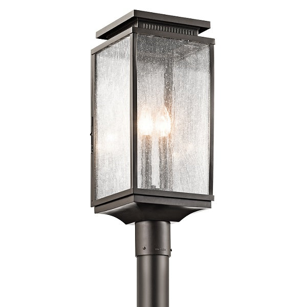 Kichler 49388 Manningham 3-lt Outdoor Post Mount