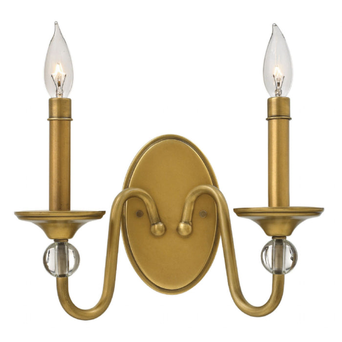 Hinkley 4952 Eleanor 2-lt 13" LED Wall Sconce