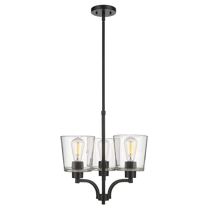 Millennium 497003 Evalon 3-lt 18" Chandelier