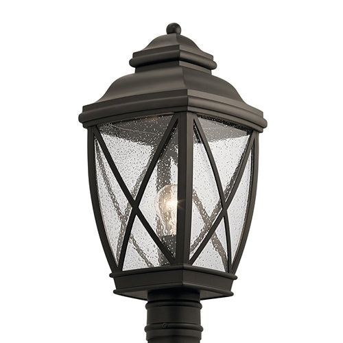 Kichler 49843 Tangier 1-lt 20" Tall Outdoor Post Mount