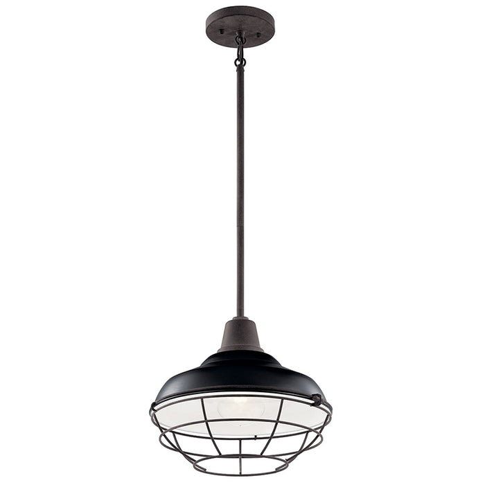 Kichler 49992 Pier 12" Wide Outdoor Convertible Pendant