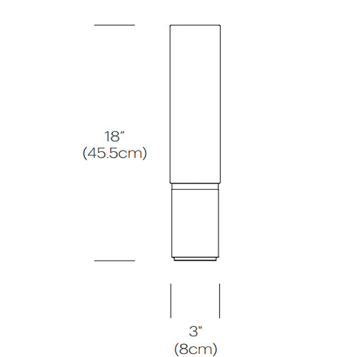 Pablo Designs 18" Elise Table Lamp