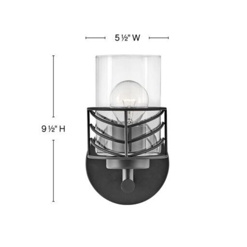 Hinkley 50260 Della 1-lt 10" Tall LED Vanity Light