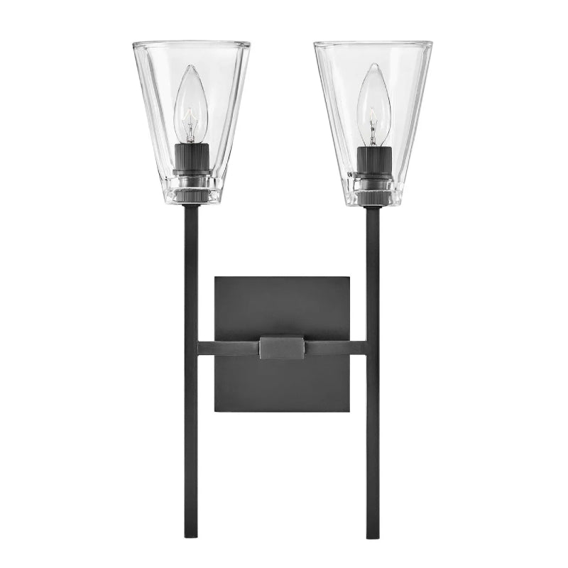 Hinkley 50642 Auden 2-lt 18" Tall LED Vanity Light