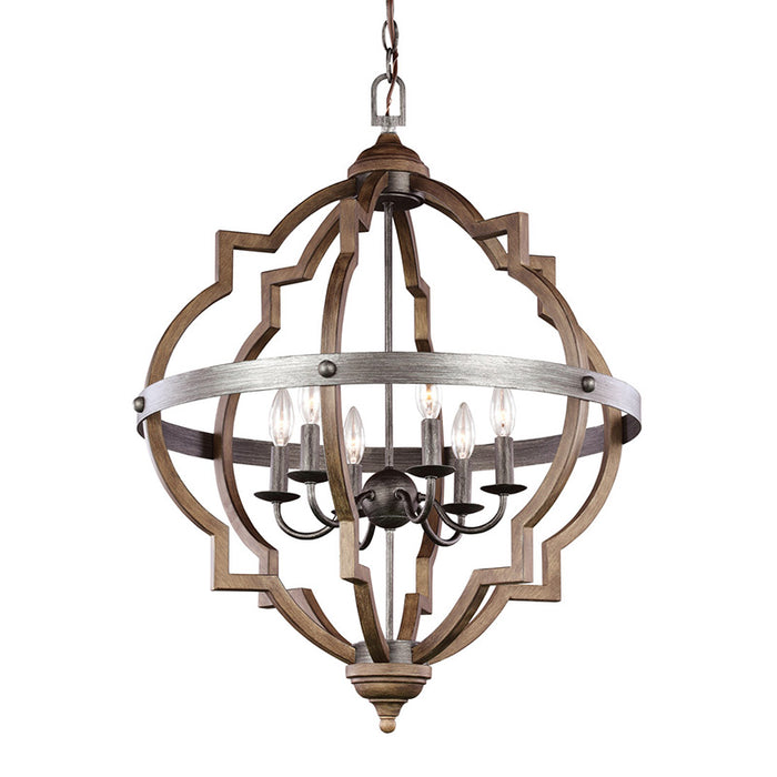 Generation 5124906EN Socorro 6-lt LED Hall / Foyer Light