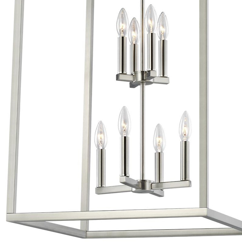 Generation 5134508EN Moffet Street 8-lt 19" LED Hall / Foyer Pendant