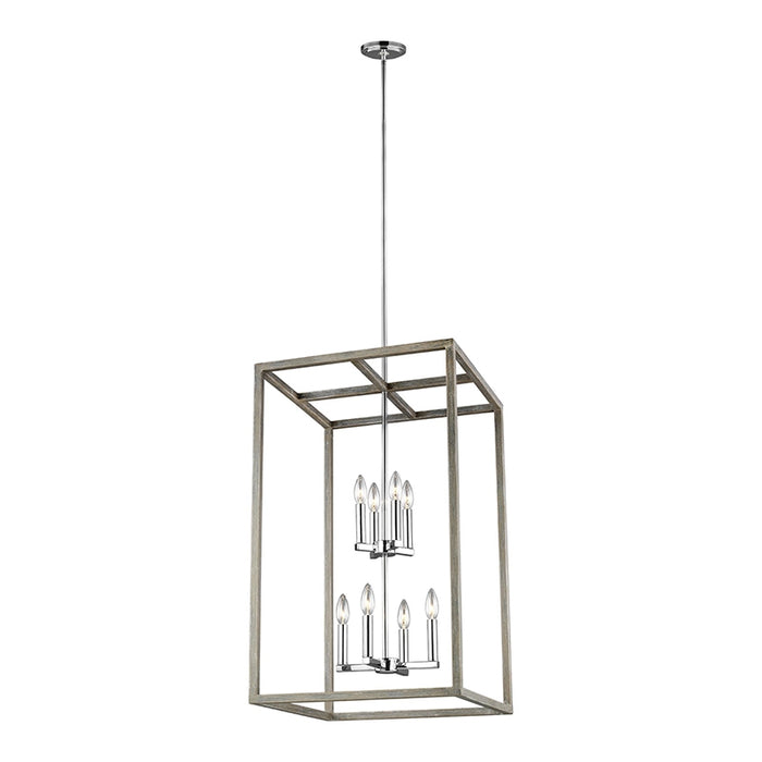 Generation 5134508EN Moffet Street 8-lt 19" LED Hall / Foyer Pendant