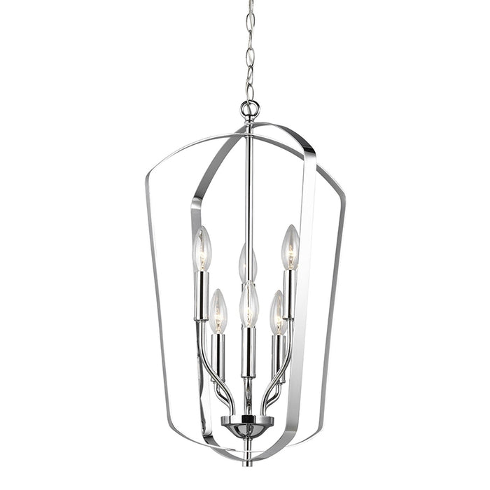 Sea Gull 5134906EN Romee 6-lt 15" LED Hall / Foyer Pendant