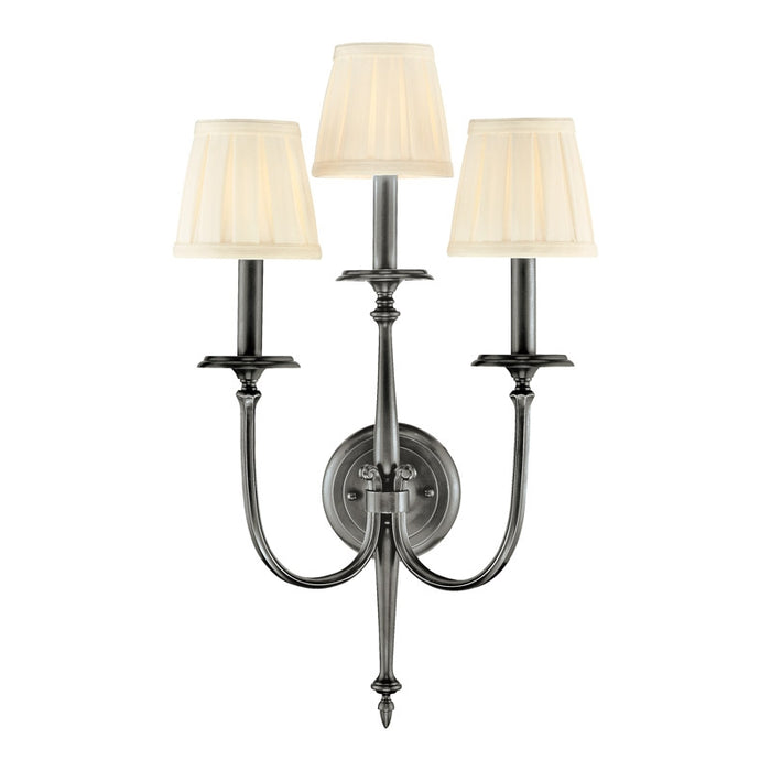 Hudson Valley 5203 Jefferson 3-lt Wall Sconce