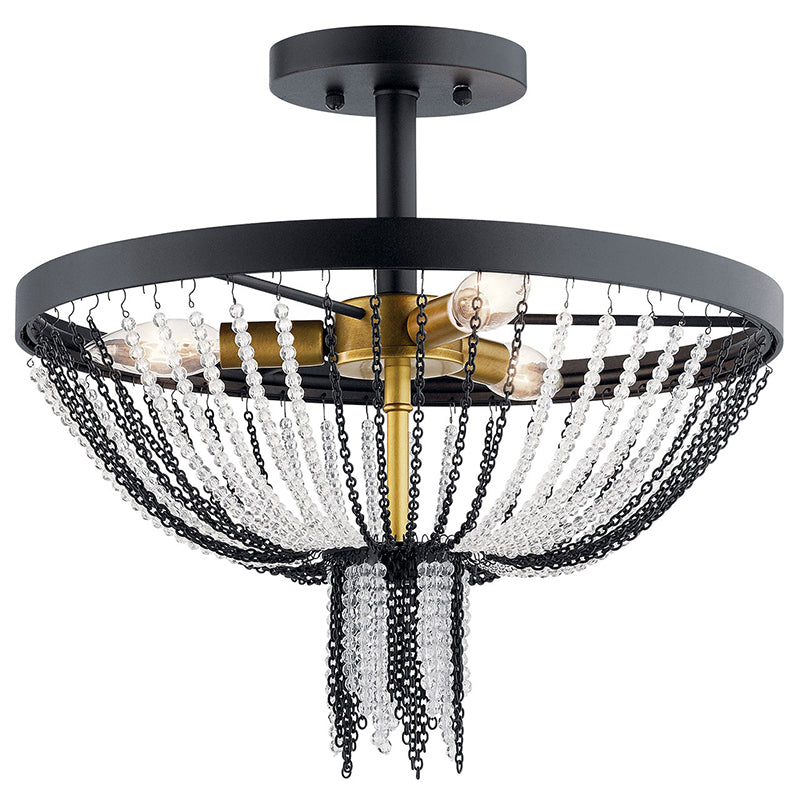 Kichler 52049 Alexia 3-lt 16" Semi Flush