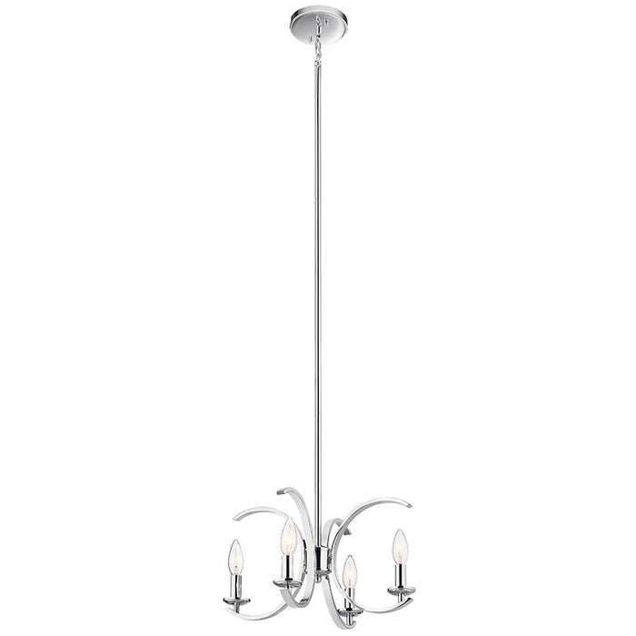 Kichler 52119 Cassadee 4-lt 16" Convertible Pendant/Semi Flush