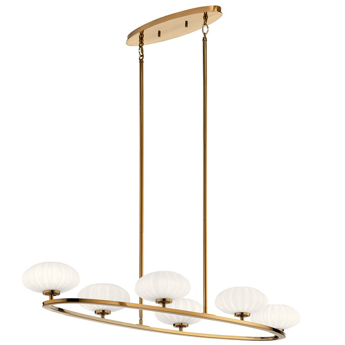 Kichler 52224 Pim 6-lt 39" Oval Chandelier