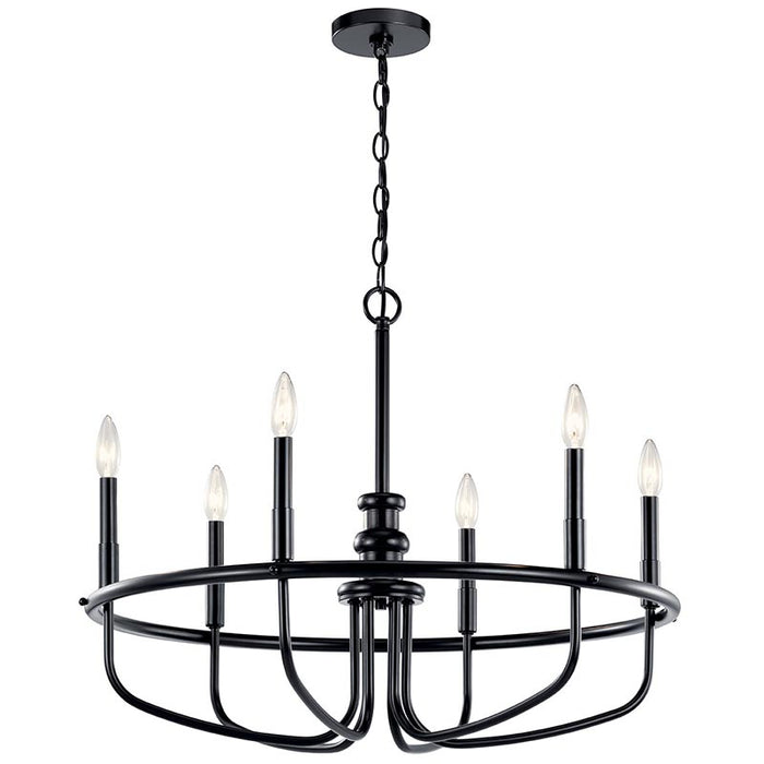 Kichler 52304 Capitol Hill 6-lt 29" Chandelier