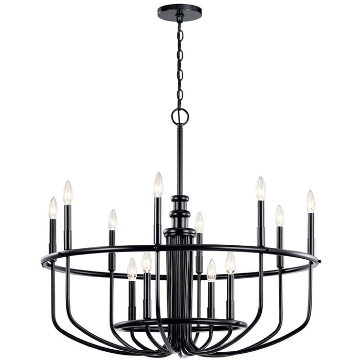 Kichler 52305 Capitol Hill 12-lt 35" Chandelier