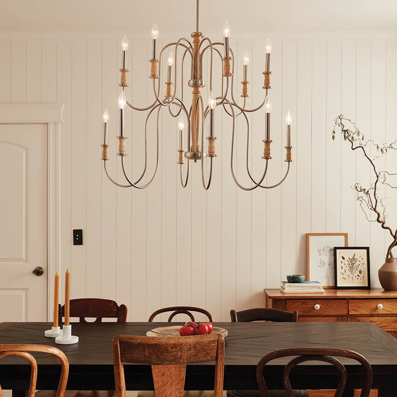 Kichler 52472 Karthe 12-lt 42" Chandelier