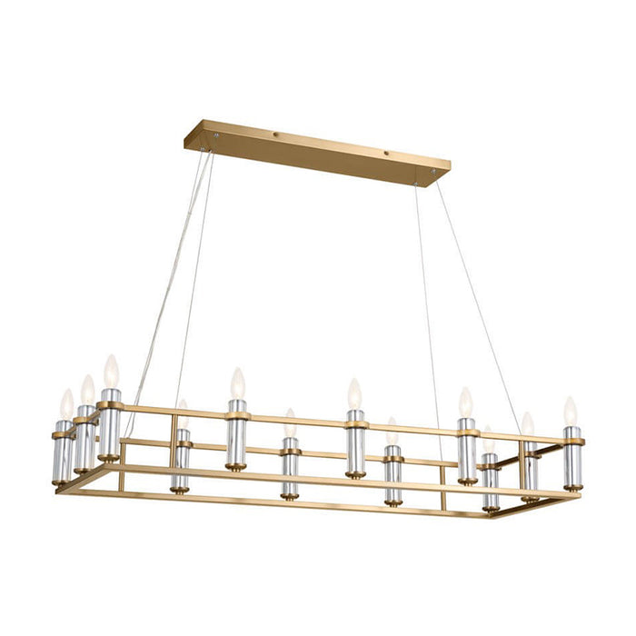 Kichler 52492 Rosalind 12-lt 45" Linear Chandelier