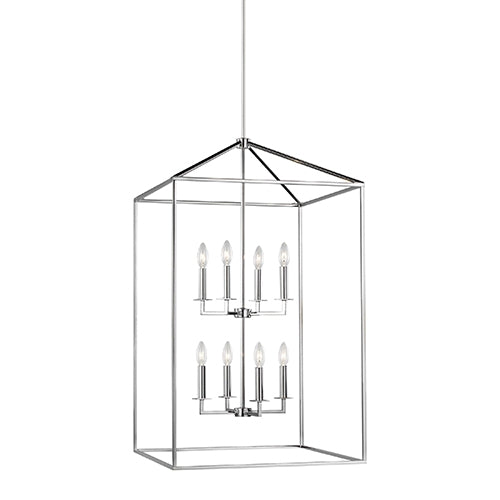 Sea Gull 5315008 Perryton 8-lt 22" Hall / Foyer Pendant