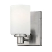 Hinkley 54620 Karlie 1-lt 8" Tall LED Bath Light - Brushed Nickel