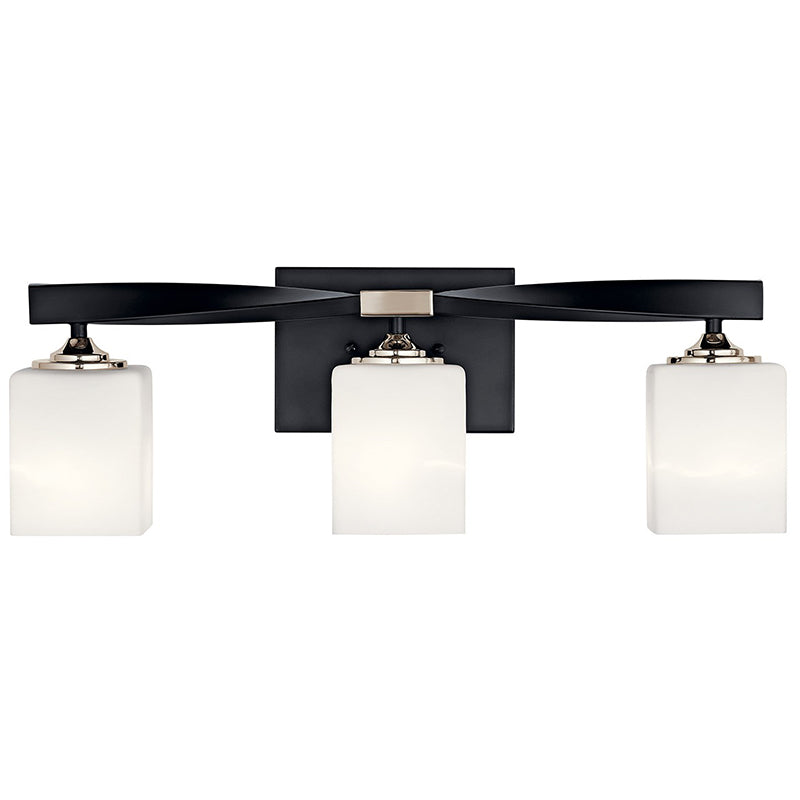 Kichler 55002 Marette 3-lt 23" Vanity Light-Black